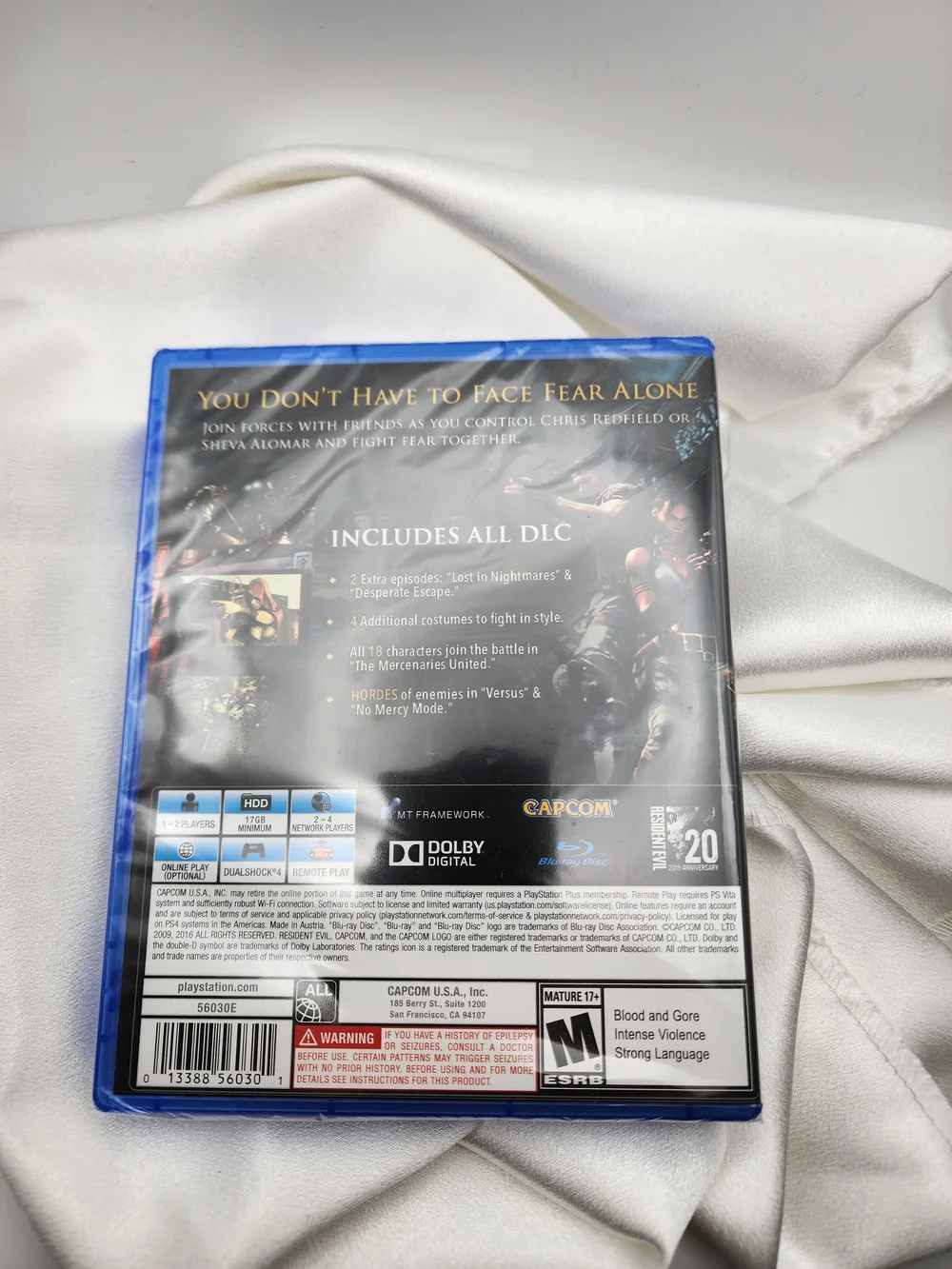 Resident Evil 5 PS4 Game
